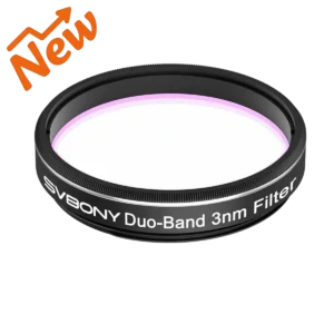 Narrowband Filter 3nm H-Alpha & OIII for astrophotography SV220 1.25inch SVBONY