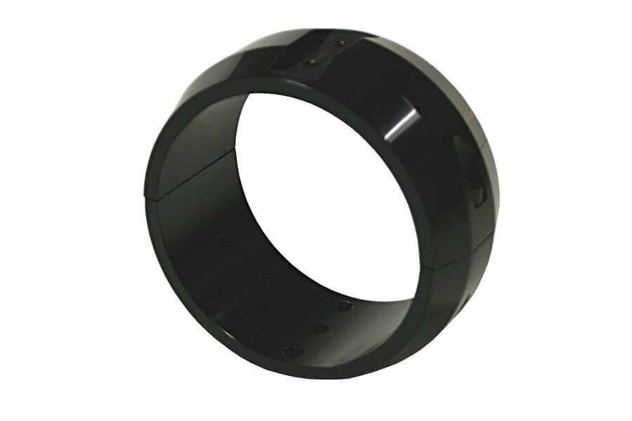 Lunt clamshell mounting ring for LS60THa and LS80THa solar telescopes
