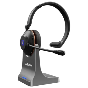 Svbony SVN H1 Wireless Office Headset with ENC Noise Cancelling & USB Adapter