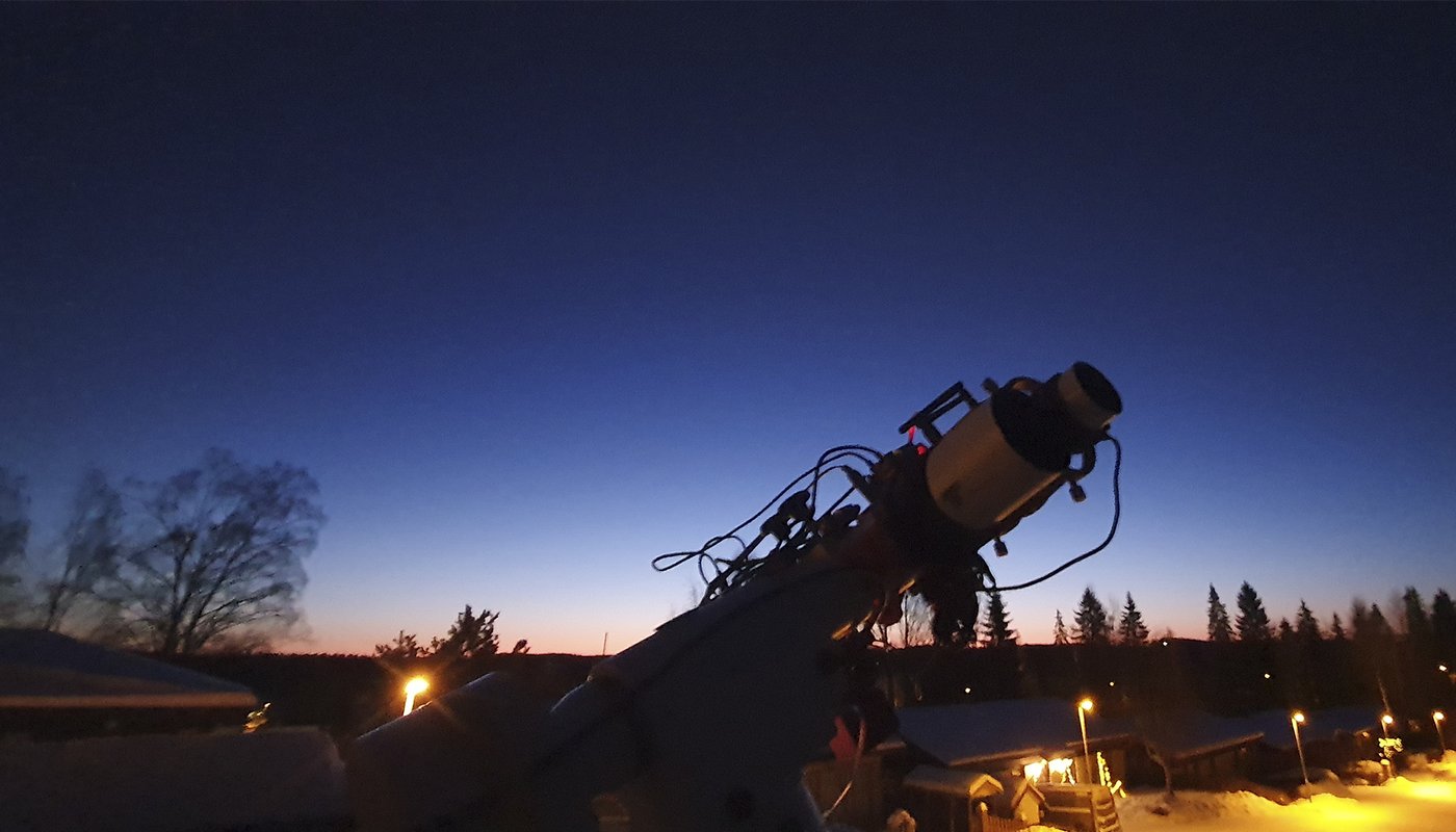 Telescope setup