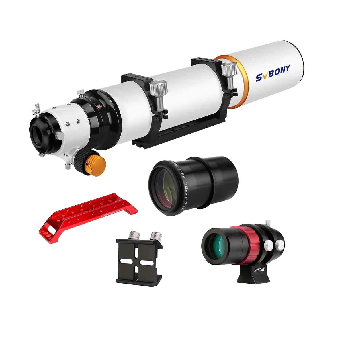 SV503 102ED F7 Telescope - SV193 Field Flattener - SV165 Guide Scope for Deep-sky Observation & Photography