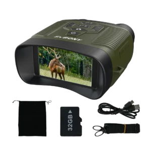 SX31 Night Vision Binoculars 4K Digital Infrared Green Goggles for Hunting, Bird Watching, Wildlife Observation, Night Fishing Camping