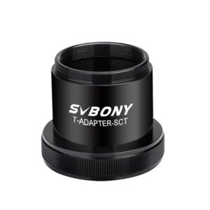 SVBONY SV167 camera adapter for SCT prime focus photography